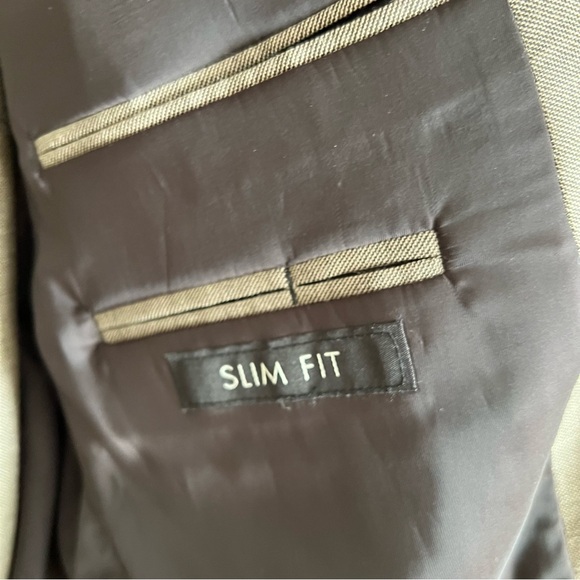 Jos A. Bank suit. Light brown. 43 long. - Picture 3 of 5